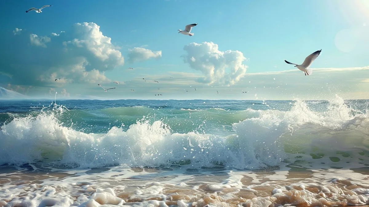 Strand des Ozeans: Die Natur in reinster Form