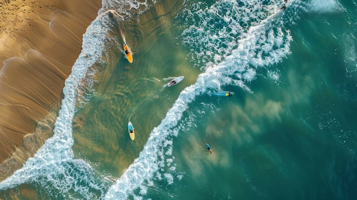 Strand der Reiter: Der Tempel der Surfer