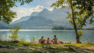 Explorez les eaux cristallines de ce lac à proximité de Grenoble