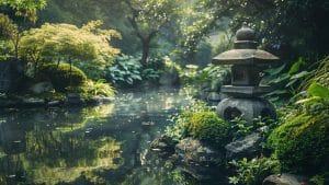 Découvrez les secrets d'un jardin japonais apaisant