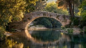 Le charme discret de Quinson en Provence