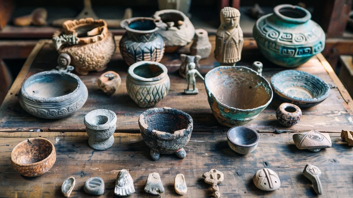 The archaeological treasures