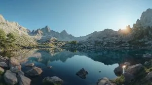 Lac Blanc : Une merveille nichée à 2171 mètres au cœur de la chaîne de Belledonne