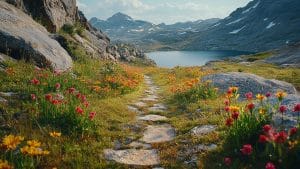 Le Lac d'Anterne : un Écrin de Nature à 2063 mètres d'altitude