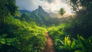 Le sommet majestueux de La Colette à 1090 mètres d'altitude