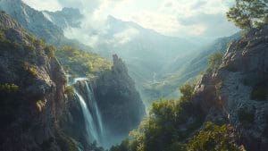 Les Splendeurs de la Cascade de Reynier